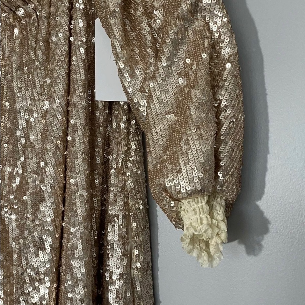 New Womens Free People  Emilia Sequin Dress - Picture 7 of 8